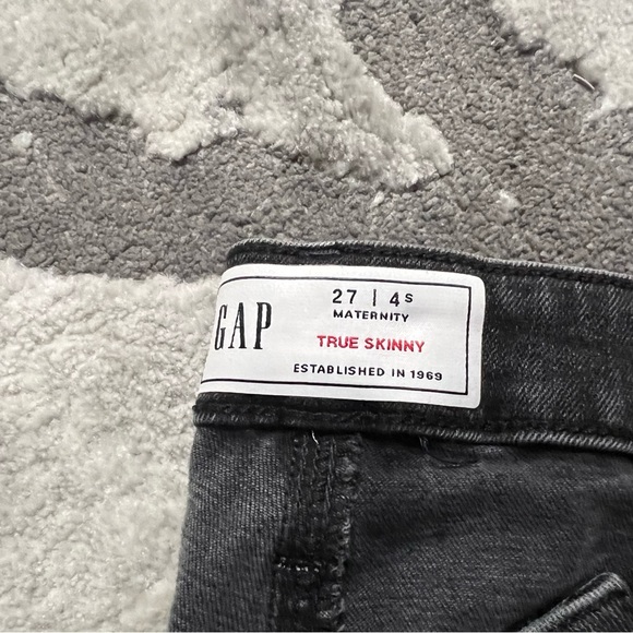 Gap Maternity Inset Panel Skinny Jeans - Picture 5 of 7